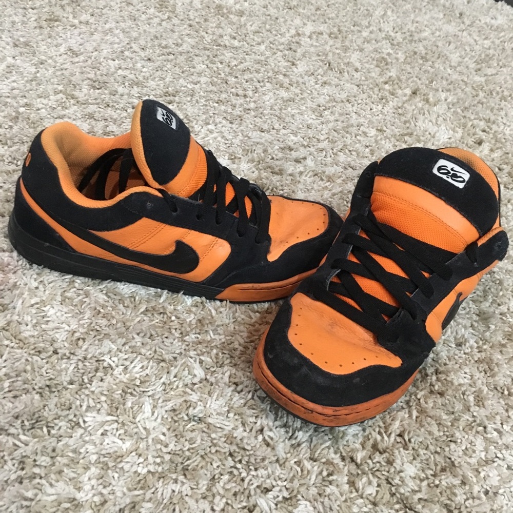 Nike ID “410” sneakers - Baltimore Oriole colors